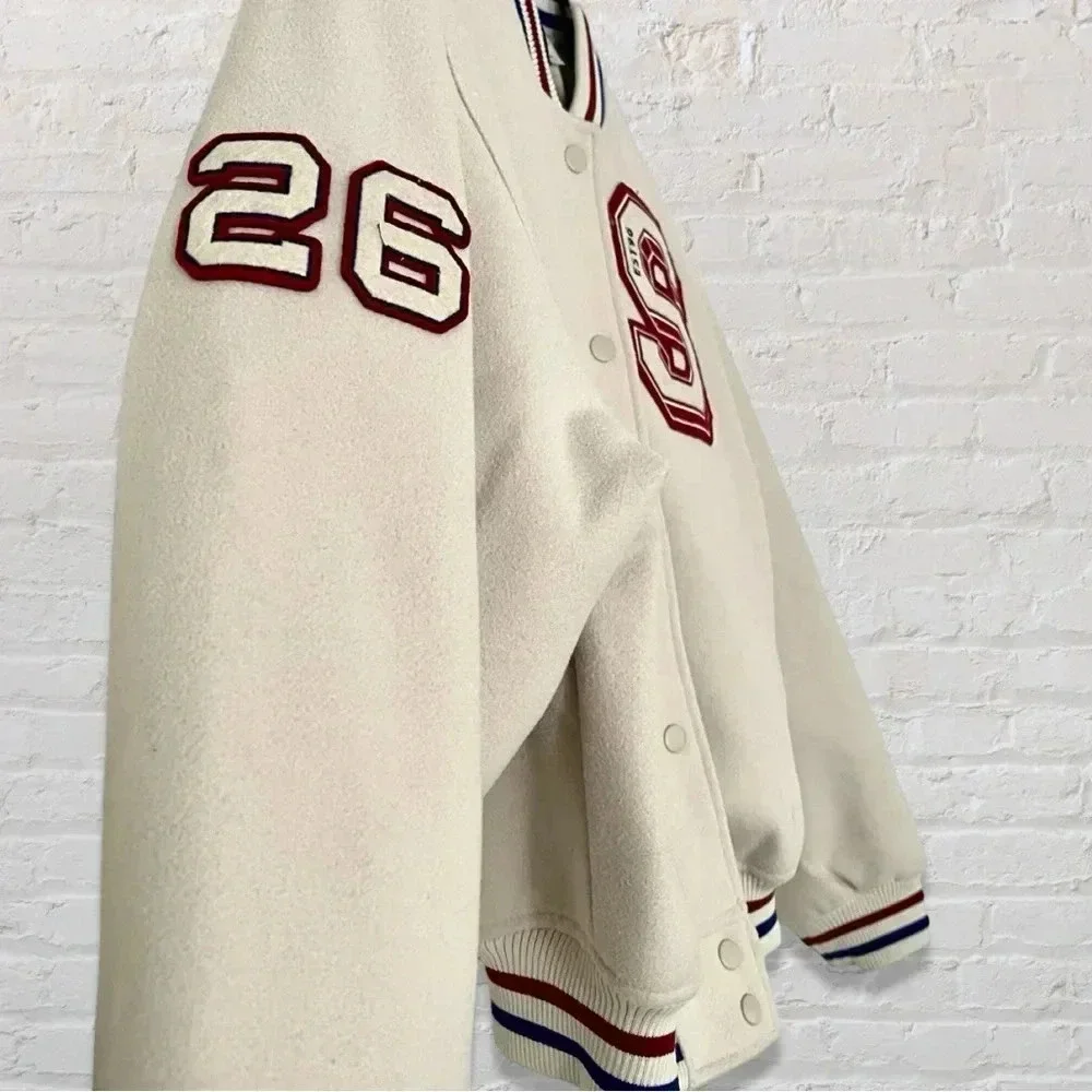 H&M Motif-Detail Signature Varsity Jacket - Picture 7 of 10